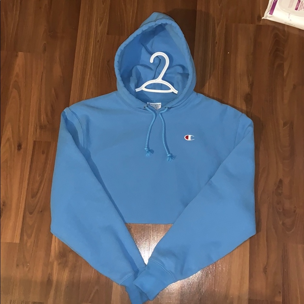 Crop champion hoodie